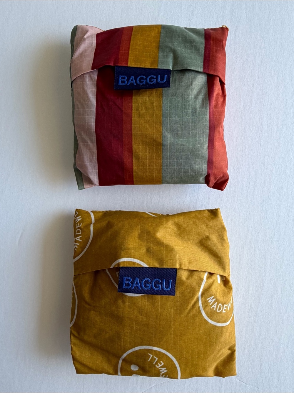 EUC BAGGU Madewell Set of 2 Standard Reusable Bags